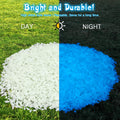 Wesiti Glow in the Dark Gravel, Fluorescent Glow in the Dark Rocks Decorations Fish Tank Rocks Decorative Aquarium Grave
