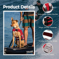 LeLePet Dog Life Jacket, High Flotation Swim Vest for Dogs