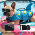 Fragralley Shark Dog Life Jacket, Adjustable Dog Life Vest with Shark Fin, Suit for Small Medium Large Dog Life Vest for