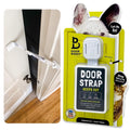 Door Buddy Pet Door Latch for Cats - Grey. Adjustable Cat Door Strap. Dog Proof Litter Box & Feeding Station Without Pet Gate. Most Customizable Cat Door Holder for Interior Door.