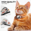 Airtag Cat Collar, Reflective Breakaway Cat Collar with Airtag Holder &Bell