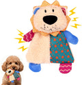 Squeaky Stuffed Dog Toy Small, No-Stuffing Crinkle Paper Dog Toy