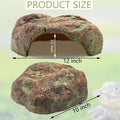Extra Large Reptile Hide Resin Snake Hideout for Ball Pythons Amphibians Hides and Caves Simulation Rock Reptile Habitat