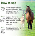 Pure Sole Bug Balm for Horses Bug Off Balm | Helps Protect Ponies, Cows, Donkeys & Other Farm Animals |Sweet Itch Belly 