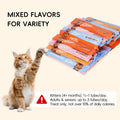 Lickable Cat Treats with 4 Amino Acids, Chicken Variety, 48 Tubes