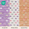 Luciphia 3 Pack Soft Fleece Dog Blankets for Small Dogs Puppy Cats,23"x16"