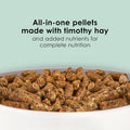 Kaytee Rabbit Food, Timothy Complete Rabbit Food Pellets, 9.5 Pounds
