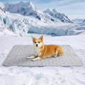Cozy Bliss Leakproof Cooling Blanket for Medium Dogs – Q-Max 0.5, Durable & Washable Dog Cooling Mat for Hot Weather, So
