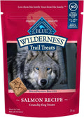 Blue Buffalo Wilderness Trail Treats Crunchy Dog Biscuits, Grain-Free and High-Protein Dog Treats Made with Natural Ingredients, Salmon Recipe 24-oz Bag