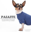 Paiaite Dog Shirt Soft Lightweight Breathable Turtleneck T-Shirt: Warm Comfy Vest for Teacup Chihuahua, Yorkie Puppy & C