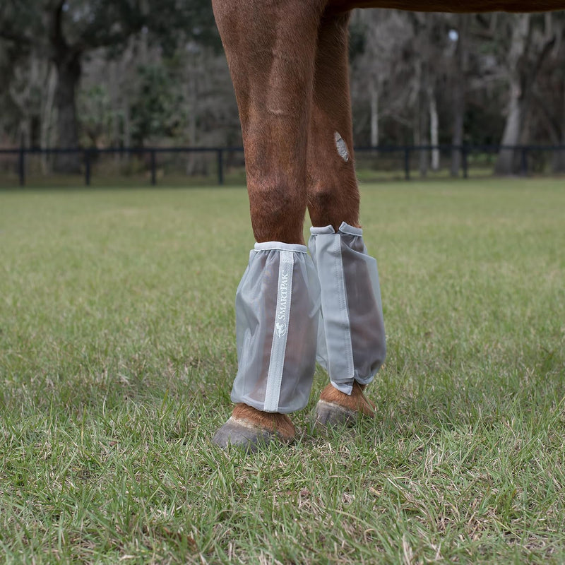 SmartEquine Deluxe Relaxed Fit Fly Boots for Horses, Pair (2), Horse Size