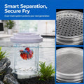 2 Pieces Breeder Box for Fish Tank, Floating Plastic