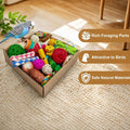 Bird Toys Parrot Foraging Toy Box for Parakeets, Cockatiels, Conures