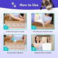 Kitty Poo Club Disposable Cat Litter Box 2-Pack, Patented Leak-Proof Design, 2-Months Odor Control, Made in USA, Perfect for Travel & Multi-Cat Homes
