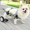 LetPetRun Adjustable Dog Wheelchair for Back Legs Mobility Support Lightweight Pet Wheelchair for Disabled Hind Legs Walking Stable Dog Cart for Pets, Pink (Small)