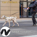 JSXD 360° Tangle-Free Retractable Dog Leash with One-Handed Brake, Pause, Lock, 10 ft Strong Nylon Tape Pet Walking Leash,Suitable for Cats, Small and Medium Dogs up to 66 lbs (Purple, 10 ft)