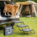 Veehoo Collapsible Dog Stairs for Large Dogs Car Truck SUV, Extra Wide 20"