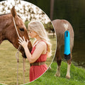 Horse Tail Bag - Pack of 2, Waterproof and Durable, Adjustable Large Opening for Easy Fit, Fringe Design Simulates A Fly