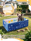 CHEERON Collapsible Dog Bathtub Non-Slip Pet Bath Tub Puppy Wash Shower