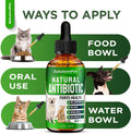 Natural Antibiotics for Dogs to Help with Allergies and UTIs | Kennel Cough Medicine for Dogs | Cat Antibiotics for Infection | Herbal Supplement is Excellent for All Breeds and Ages | 2 oz