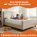 12 Pack Cat Scratch Furniture Protector, Clear Sofa Protector with No Odor, Child & Pet Friendly, Single-Sided Couch Protector from Cats Claws with No-Residue for Sofa, Door & Bed, 50 Twist Pins