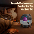 Automatic Self Cleaning Litter Box, MeowWhimsy Extra Large Automatic Cat Litter Box Self Cleaning Robot S7 for Cats, Sma