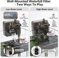 2.8 Gallon Nano Aquarium Starter Kits, Fish Tank with Light