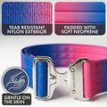 Spark Paws Tactical Large Dog Collar w/Handle - Thick & Wide, Heavy Duty