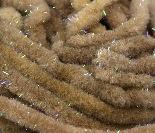 Hareline Fly Tying UV Galaxy Mop Chenille – UV Enhanced Mop Chenille for Mop Flies, Grubs, Streamers & Nymphs