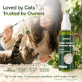 INCCIAVO Silvervine Spray for Cats with Catnip and Valerian, Helps Encourage Play, Scratching and Relaxation, Spray for Cat Toys, Scratchers, Beds and Carriers, 2 fl oz