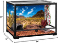 24x12 in Reptile Habitat Background Blue Sky Cactus Desert Tank Backdrop