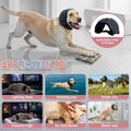 Dog Head Wrap - No Shake Ear Wrap Snood for Noise & Anxiety Relief, Ear Protector with Calming Hoodie, Dog Headband Ear 
