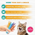 Beloved Pets Creamy Lickable Cat Treats & Wet Food Squeeze Tubes – Liquid Kitten Snacks, Skin & Coat Health, Multivitamin Treats for Cats, & Small Dogs, Lick Up 40 Chicken Mix