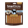 SmartBones SmartSticks With Real Peanut Butter 12 Count, Rawhide-Free Chews For Dogs