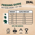 ZEAL Canada Air-Dried Salmon & Duck Recipe for Dogs - Superfood Omega-3 Rich, Dual-Protein, Grain Free, No Fillers, Complete Nutrition (Salmon & Duck, 1 lb)
