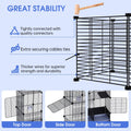 JYEARN Flight Bird Cage with Wheels, 46-Inch Metal Parakeet Cage with Slide-Out Trays, Perches, Bowls & Bird Toys, Indoor Bird Cage for Cockatiel, Budgie, Lovebird, Finch & Small Birds