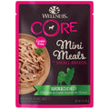 Wellness CORE Small Breed Mini Meals Shredded in Gravy Adult Wet Dog Food, Grain Free, Natural, Chicken and Lamb Entrée Recipe, 3 oz, Pack of 12 Pouches