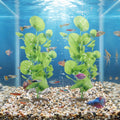 2 Pack 14 Inch Silk Aquarium Plants for Small Tank for Betta Fish