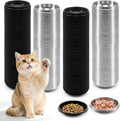 600 Pack Disposable Pet Feeding Bowls, Plastic Small Feeding Dish