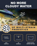 Ultra Fresh Tetra Fish Food, Slow Sinking, All Natural Ingredients, Wild Sword Prawns, Spirulina, Color Enhancement, Sma