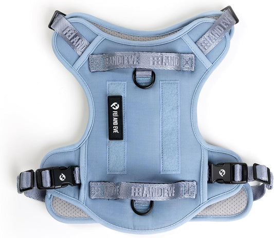 Fei & Eve Tactical Dog Harness, No Pull Dog Vest with Patch Panel