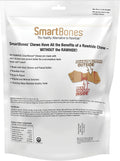 SmartBones Mini Bones Rawhide-Free Dog Treat, Real Peanut Butter, 56 Count