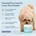 Pawfy Dog Eye Chews with Lutein & Cranberry - Vision & Tear Support