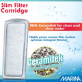 Marina Bio Clear Ceramic Cartridge for Slim Filters, 3 Pack, White