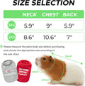 Guinea Pig Clothes (2-Pack), Soft Small Animal Vest T-Shirt