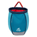 Kurgo Go Stuff It Dog Treat Bag, Training Treat Pouch Bag for Dogs, Treat Pouches for Pets, Hands-Free Pouch Waist, Reflective, Includes Carabiner (Coastal Blue)