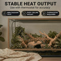 Radiant Heat Panels Made in USA 80W–Premium Reptile Heater Mounts Easily with Included Screws Reptile Heat Panel, Snake 