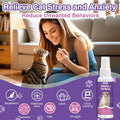 Cat Calming Spray 60 ML 2 Pack Calming Solution for Cats Cat Pheromone Spray Reduces Stress Anxiety Scratching Calming S