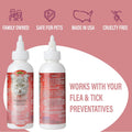 Bio-Groom Ear Mite Treatment - Dog Ear Infection Treatment, Cruelty-Free, Made in USA, Dog Ear Drops, Gentle Wax Remover, Ear Cleaner for Dogs and Cats - 4 fl oz 1-Pack