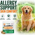 Dog Allergy Relief Chews 170 Count Anti Itch Skin & Immune Support for Dogs